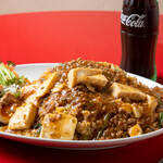 壺水天 - 麻婆豆腐のせメガ炒飯