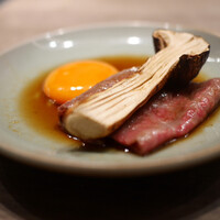 USHIGORO S. GINZA - 松茸とザブトンのすき焼き