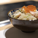 にく稲 - 赤身肉とごぼうの炊き込み土鍋 ★いっしーリコメンド