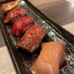 串揚げと肉炙り寿司 KUSHIEMON - 