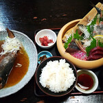 海鮮どんぶり亭 - 煮魚定食￥3280(税込)