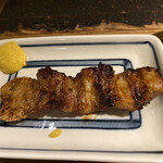 串焼 文福 - 豚バラをお替り…