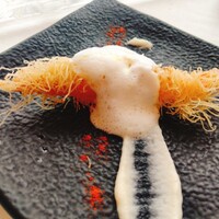 サーラ アマービレ - 車海老フライ 根セロリとティーマサラの香り