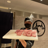 焼肉やまちゃん - タン＾＾カット後♬
