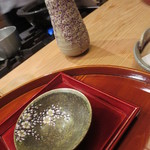 恵比寿　くろいわ - この桜の酒器で。