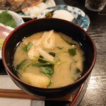 お料理ひろせ - 絶品お味噌汁。