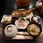 お料理ひろせ - お昼の定食・日替り、1,000円。