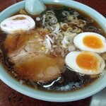 ラーメン一本亭 - 黒+味玉