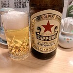 187721071 - 瓶ビールは赤星！