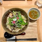 塩そば まえだ - ハーブ和えそば(冷)