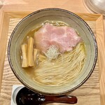 塩そば まえだ - 塩そば メンマ増し
