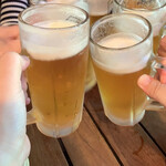 再度山荘 - 乾杯！