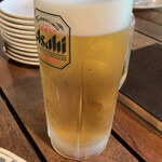 再度山荘 - 生ビール