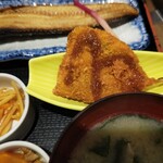 魚がし食堂　中央市場店 - アジフライ