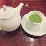 湯の岳庵 - グリーンピースのポタージュ