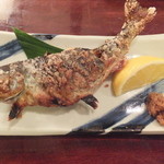 湯の岳庵 - ヤマメの塩焼き