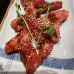 焼肉 龍良 - 中落ちカルビ