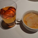 ジードロップ - お決まりの牛蒡茶と根菜スープ