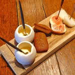 HAGI - プリン、フィナンシェ、無花果、梨