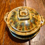 HAGI - 焼秋刀魚、香茸と亀の尾米リゾット