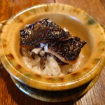 HAGI - 焼秋刀魚、香茸と亀の尾米リゾット