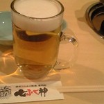 七ふく神 - 生ビール