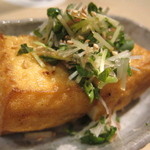 鳥しき - 厚揚げ