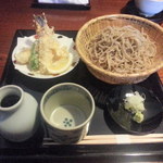 天ぷらとざる蕎麦