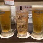 Kaijuu - 生ビール＆ジンジャーエール