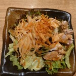 肉汁餃子のダンダダン - 蒸し鶏サラダ（ハーフ）