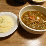 SoupCurry Beyond Age - 温玉納豆キーマ