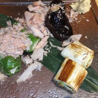 魚の中俣 銀座 - 焼き野菜盛り合わせ