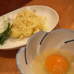 Kishiya - 鍋の〆に麺と卵