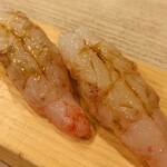 つきぢ神楽寿司 - 牡丹海老