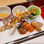 梅田 鮨 よこ田 - 前菜
