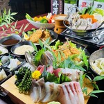 小田原産 朝どれ地魚地酒 湘南大衆横丁 - 真鶴コース