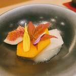 梅田 鮨 よこ田 - 季節の甘味