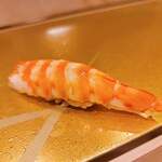 梅田 鮨 よこ田 - 車海老