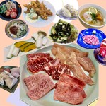 Yakiniku Nikubaruenjoi - 上和牛焼肉宴会コース