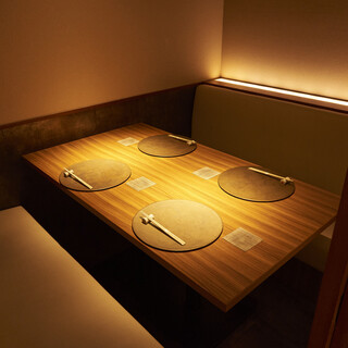 ご接待・会食におすすめ完全個室完備