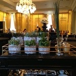 ガストロノミー ジョエル・ロブション - 2013年5月フレッシュハーブティーに入れる、ハーブ達♫自分で選んで、入れてもらいます^ ^