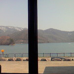 奥裏磐梯らぁめんや - 店内からの景色