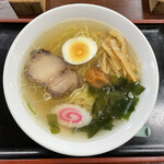 Sanwa Shiyokudou - 梅塩ラーメン