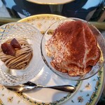 あざみ野うかい亭 - マスカルポーネの珈琲ゼリー　　珈琲ゼリーがエスプレッソ並みで美味しい