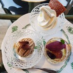 あざみ野うかい亭 - ミルクアイス　蜂蜜が美味しい