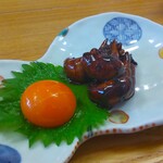 うなぎ亭 友栄 - 割きたての肝(肝焼き)ーたれ味