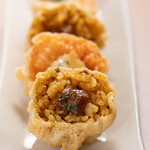 天ぷらとワイン 小島 - ライスコロッケ天