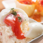 天ぷらとワイン 小島 - チーズポテサラ