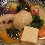 粟 - 煮物；アップ