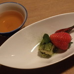 粟 - デザートとお茶